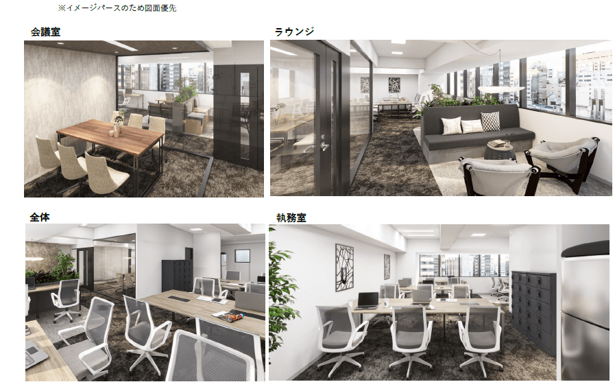 （仮称）M.BALANCE三田 4F 内装イメージ