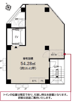 THE CITY 麻布十番 EAST PRIME 8F 間取り